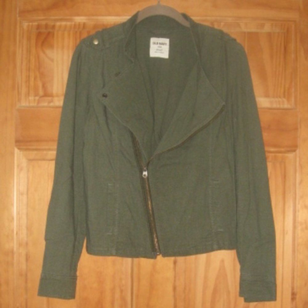 Old Navy Green Zip Up Jacket